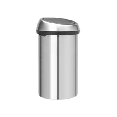 Fpp Matt Steel Dokunmatik Çöp Kutusu 60L