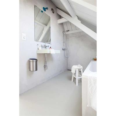 Fpp Matt Steel Dokunmatik Duvar Tipi Çöp Kutusu 3l