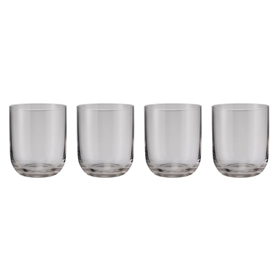 FUUMI 4lü Bardak Seti Füme Renk 340 ml