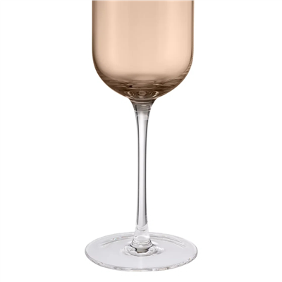 FUUMI 4lü Beyaz Şarap Kadehi Seti Kahve Renk 310 ml
