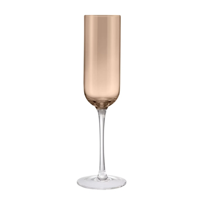 FUUMI 4lü Şampanya Kadehi Seti Kahve Renk - 220 ml