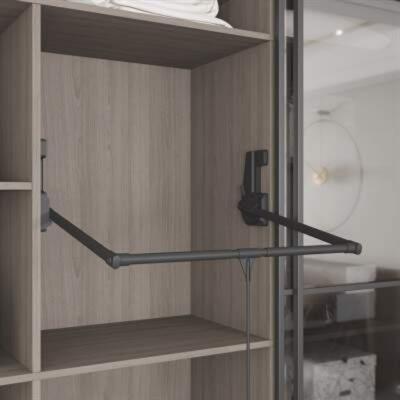 Gardrop Asansörü 15 Kg Antrasit Renk