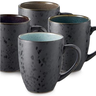 Gastro Kupa 4 Adet Siyah/Koyu 30 Cl