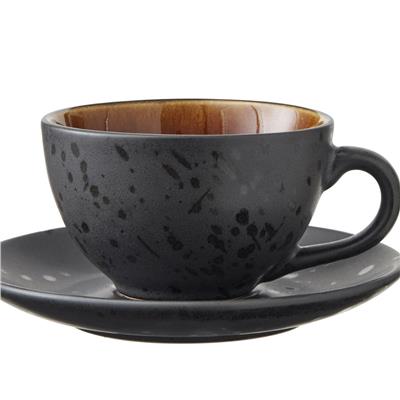 Gastro Seramik Fincan Ve Tabağı 4 Adet 24 Cl - Çap:10,3 Cm