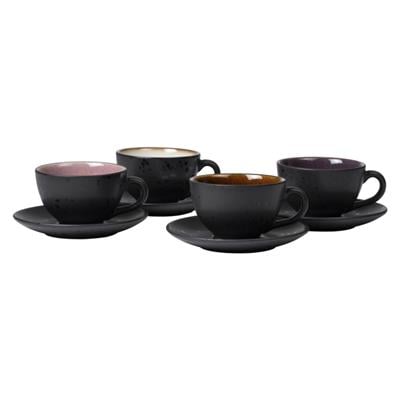 Gastro Seramik Fincan Ve Tabağı 4 Adet 24 Cl - Çap:10,3 Cm