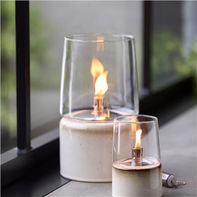 Gastro Yağ Lambası Krem 26 Cm Çap:15 Cm