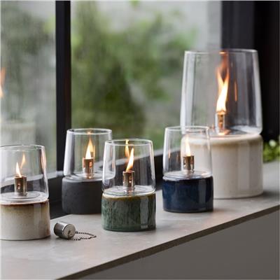 Gastro Yağ Lambası Krem 26 Cm Çap:15 Cm