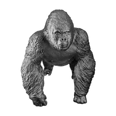 Gılde Dekoratif Goril Sentetik Reçine Siyah L.29 cm W.42 cm H.36 cm