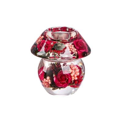 Gılde Dreamlight Tealight Mumluk Noblesse Smart Cam Kırmızı Y.11 cm D.11 cm