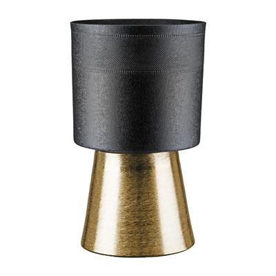 Gılde Saksı Silindirik Alüminyum Siyah Büyük Boy H.34 cm D.22 cm