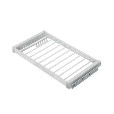 Gizli Raylı Alüminyum Pantolonluk Beyaz Renk