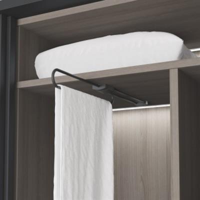 Gömlek ve Havlu Askısı 35 cm Antrasit Renk