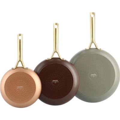 Greenpan Shades Terra 3Lü Tava Seti 20-24-28 Cm