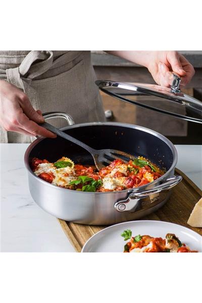 Greenpan Thermolon Yüzeyli Çelik Tencere Premıere 26 Cm Basık Tencere 3,8 Lt