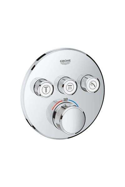 Grohe Smartcontrol Üç Yollu Yön Değiştiricili Ankastre Termostatik Duş Bataryası