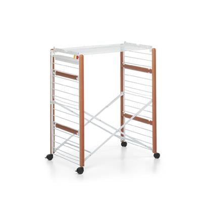 Gulliver 4.0 Çamaşır Kurutma Askısı Ceviz/Beyaz Renk