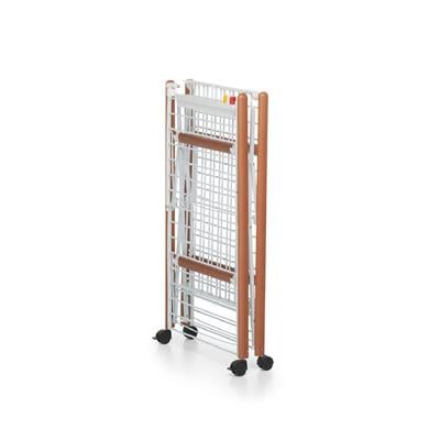 Gulliver 4.0 Çamaşır Kurutma Askısı Ceviz/Beyaz Renk