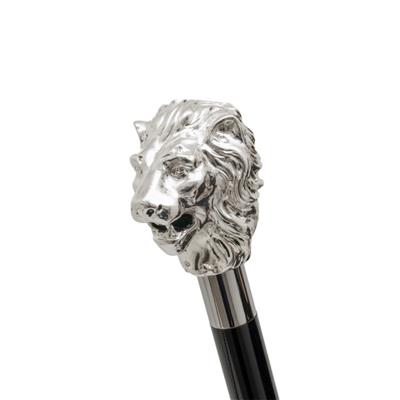 Aslan Gümüş Kaplama Reçine Ayakkabı Çekeceği 50 cm