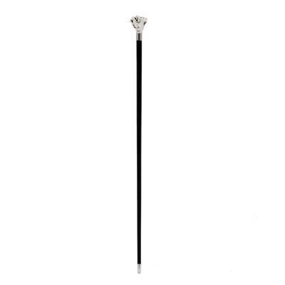 Gül Baston Figürlü Siyah Baston 92 Cm 
