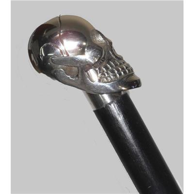 Gümüş-Siyah Renk Baston