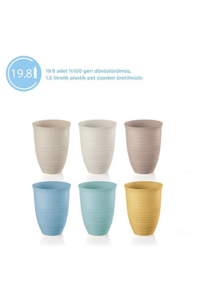 Guzzini Tierra Uzun Bardak Seti 520 Ml X 6 Adet  18 X 18 X 29.5 См