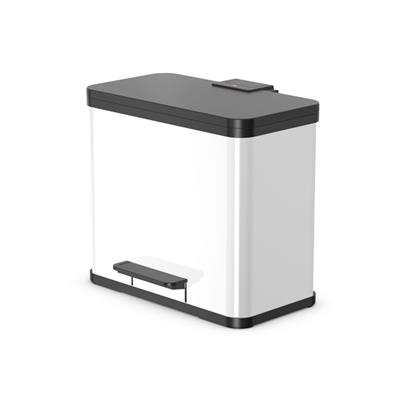 Hailo  17+9 Lt Beyaz Çöp Kovası