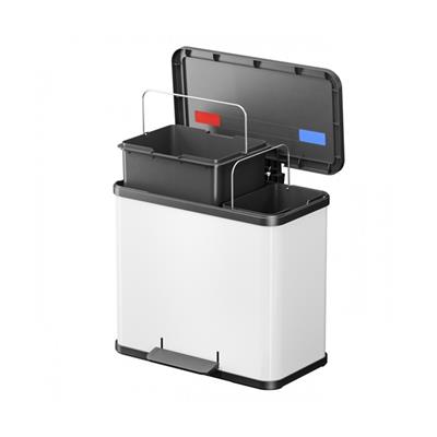 Hailo  17+9 Lt Beyaz Çöp Kovası