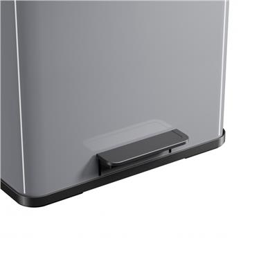 Hailo  17+9 Lt Gümüş Çöp Kovası