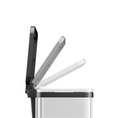 Hailo 2X9 Lt Paslanmaz Çelik Çöp Kovası