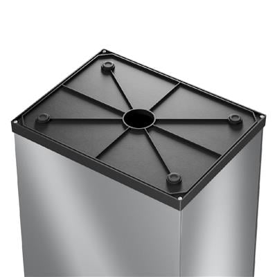 Hailo 35 Lt Gümüş Çöp Kovası