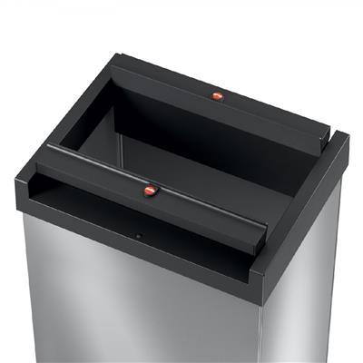 Hailo 35 Lt Gümüş Çöp Kovası