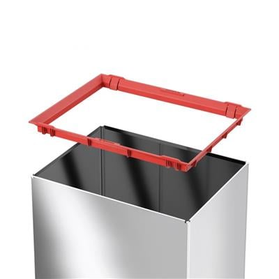 Hailo 35 Lt Paslanmaz Çelik Çöp Kovası