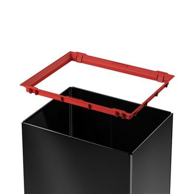 Hailo 35 Lt Siyah Çöp Kovası