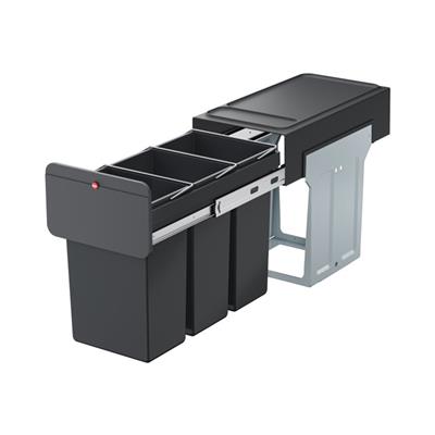 Hailo 3X10 Lt Dolap İçi Çöp Kovası