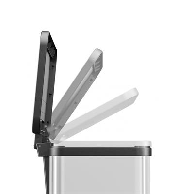 Hailo  3X9 Lt Paslanmaz Çelik Çöp Kovası