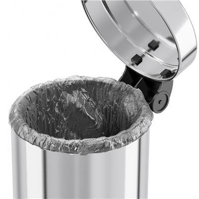 Hailo 4 Lt Paslanmaz Çöp Kovası