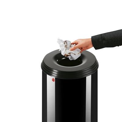 Hailo  45 Lt Siyah Çöp Kovası