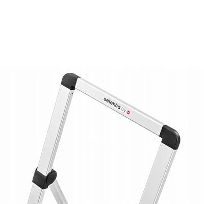 Hailo DK40 Selekta BasicLine 3 Basamaklı Emniyet Merdiveni Alüminyum Renk