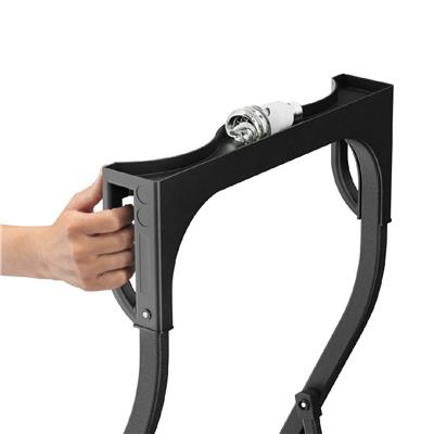 Hailo K77 Comfortlıne 3 Basamaklı Merdiven Siyah Renk