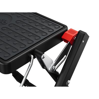 Hailo MK61 StandartLine Çelik 2 Basamaklı Katlanabilir Merdiven Siyah Renk 