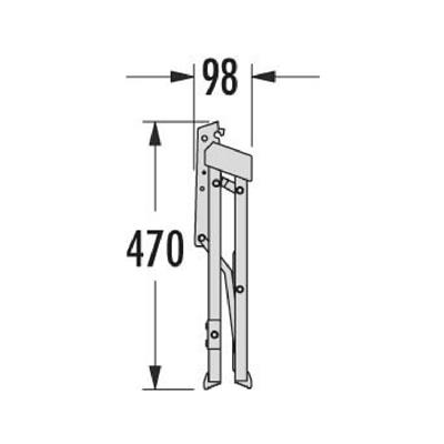 Hailo Stepfix 2 Basamaklı Merdiven Antrasit