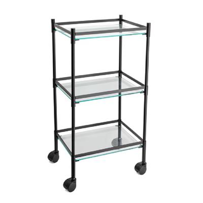 Hareketli Banyo Sehpası Siyah 810x333x429 mm