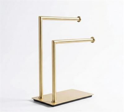 Hareketli Havluluk Altın Saten Renk 37x25x22 cm