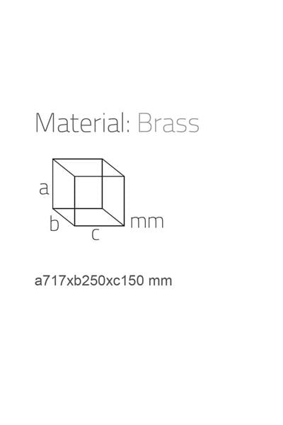 Hareketli Wc Set Krom Renk 718X150X255 Mm