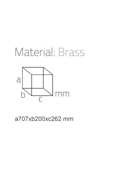 Hareketli Wc Set Krom Renk 718X200X270 Mm