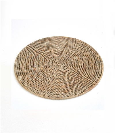 Hasır Amerikan Servis Altlığı Naturel Çap:40 cm