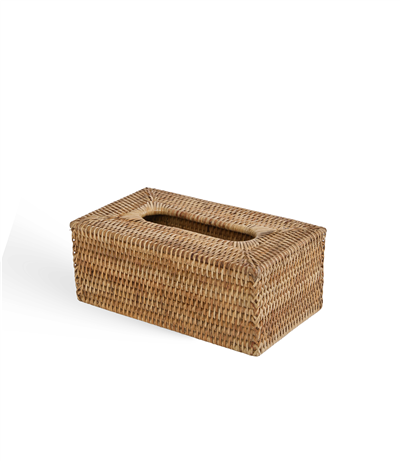 Hasır Yüksek Kleenex Kutusu Naturel 25x14x10 cm
