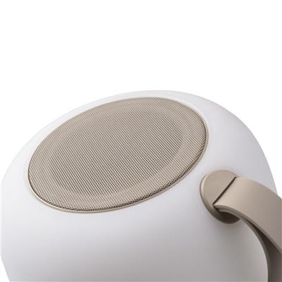 Hav Bluetooth Hoparlörlü + Led Lamba Beyaz/Kum 21 X 27.5 Cm