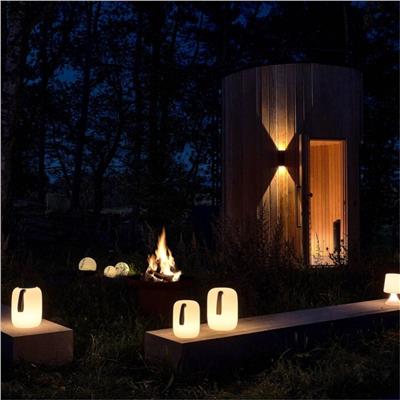 Hav Bluetooth Hoparlörlü + Led Lamba Beyaz/Kum 12.5 X 15.5 Cm