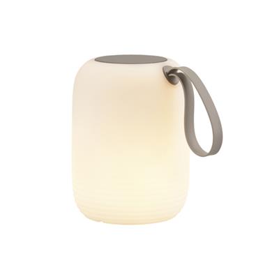 Hav Bluetooth Hoparlörlü + Led Lamba Beyaz/Kum 17,5 X 23 Cm
